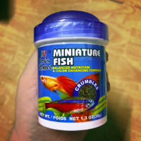 Cám cá bảy màu Miniature 38g (thức ăn cho cá Guppy)